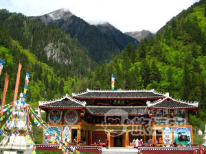 チベット族の民家訪問